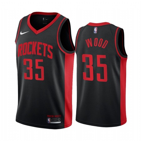 Maillot Basket Houston Rockets Christian Wood 35 2020-21 Earned Edition Swingman - Homme